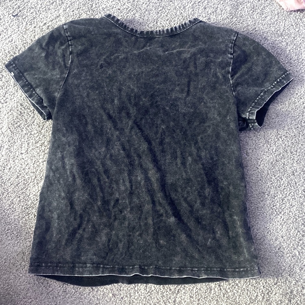 Olivia Rae- size medium, black washed tee